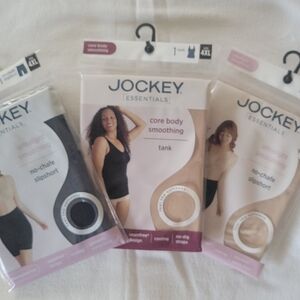 3 pc Jockey Essentials Core Body Smoothing Tank & - Slipshorts